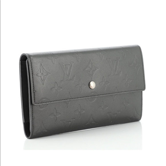 Authentic Louis Vuitton Gray Monogram Mat Vernis - Picture 8 of 12